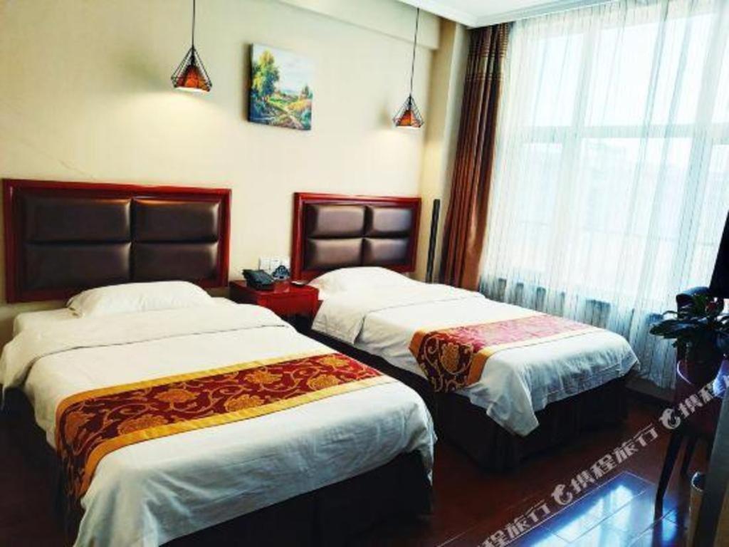 Greentree Inn Bole Wanxianghui Express Hotel Exterior photo